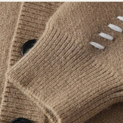 The Hawthorne Men’s Button Front Knit Cardigan Sweater