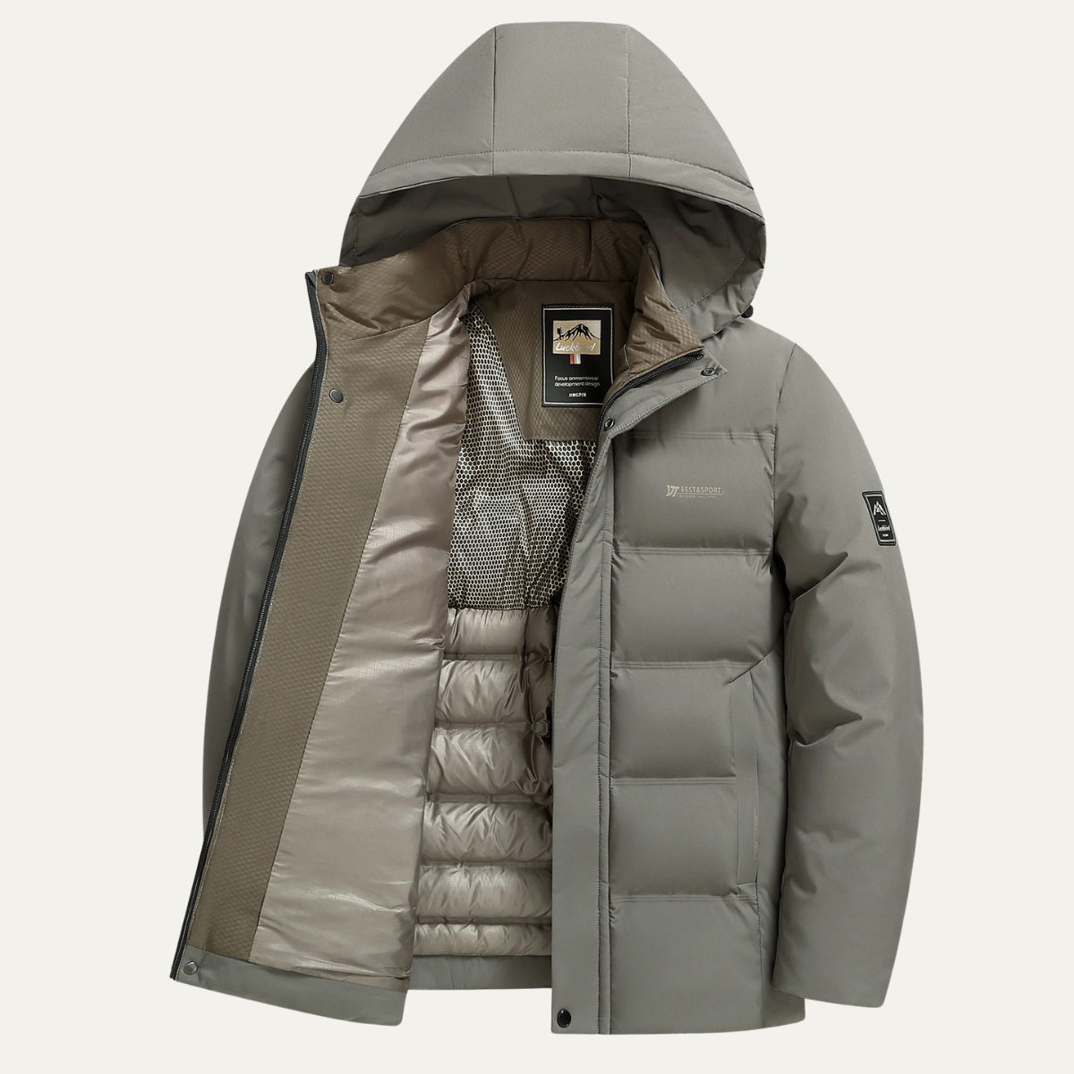 The Aosta Men's Warm Thick Winter Cotton Jacket