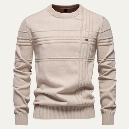 The Brighton Men’s Classic Crew Neck Knit Sweater