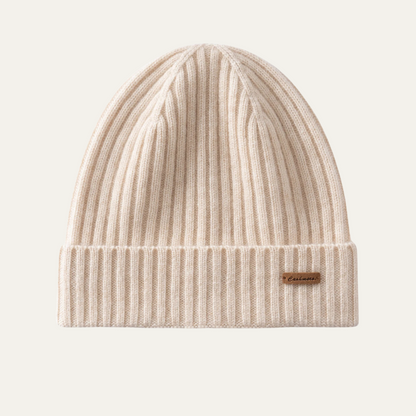 The Blackwell Men's Stylish Ribbed Knit Cashmere Beanie