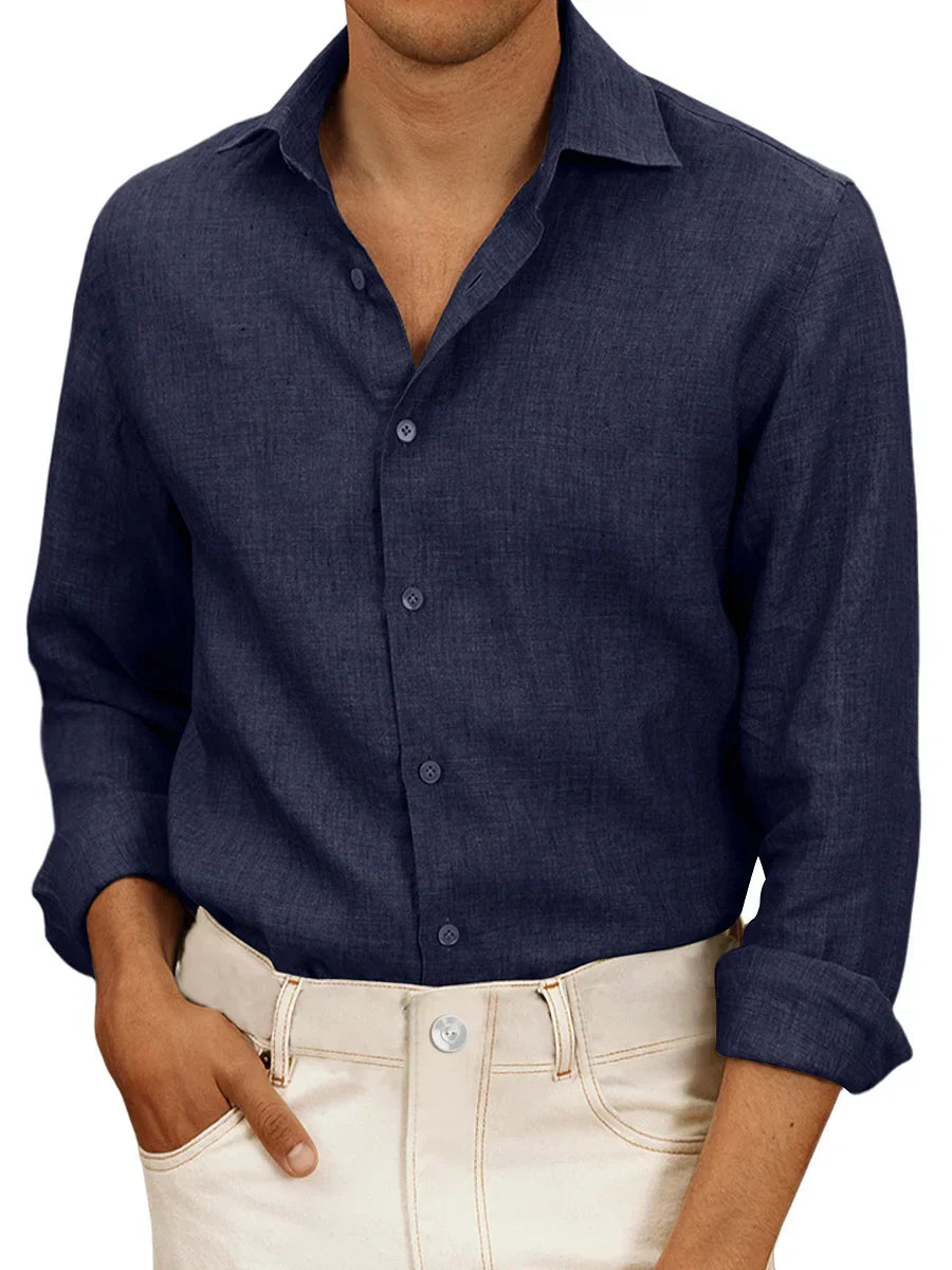 Giuseppe | Linen Shirt for Smart Casual Wear
