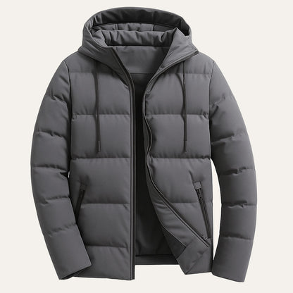 The Edinburgh Men's Waterproof Parka - Hooded Puffer Winter Jacket