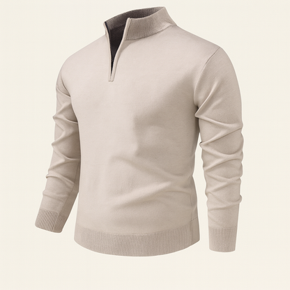 The Warwick Quarter Zip Sweater for Men