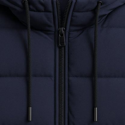The Edinburgh Men's Waterproof Parka - Hooded Puffer Winter Jacket