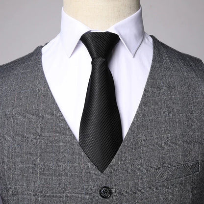 Men's Slim Fit 3-Piece Suit for Weddings and Business