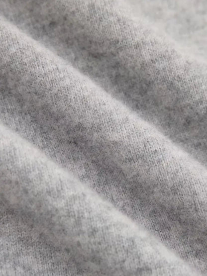 Chic Cashwool Grey Tee for Everyday Wear