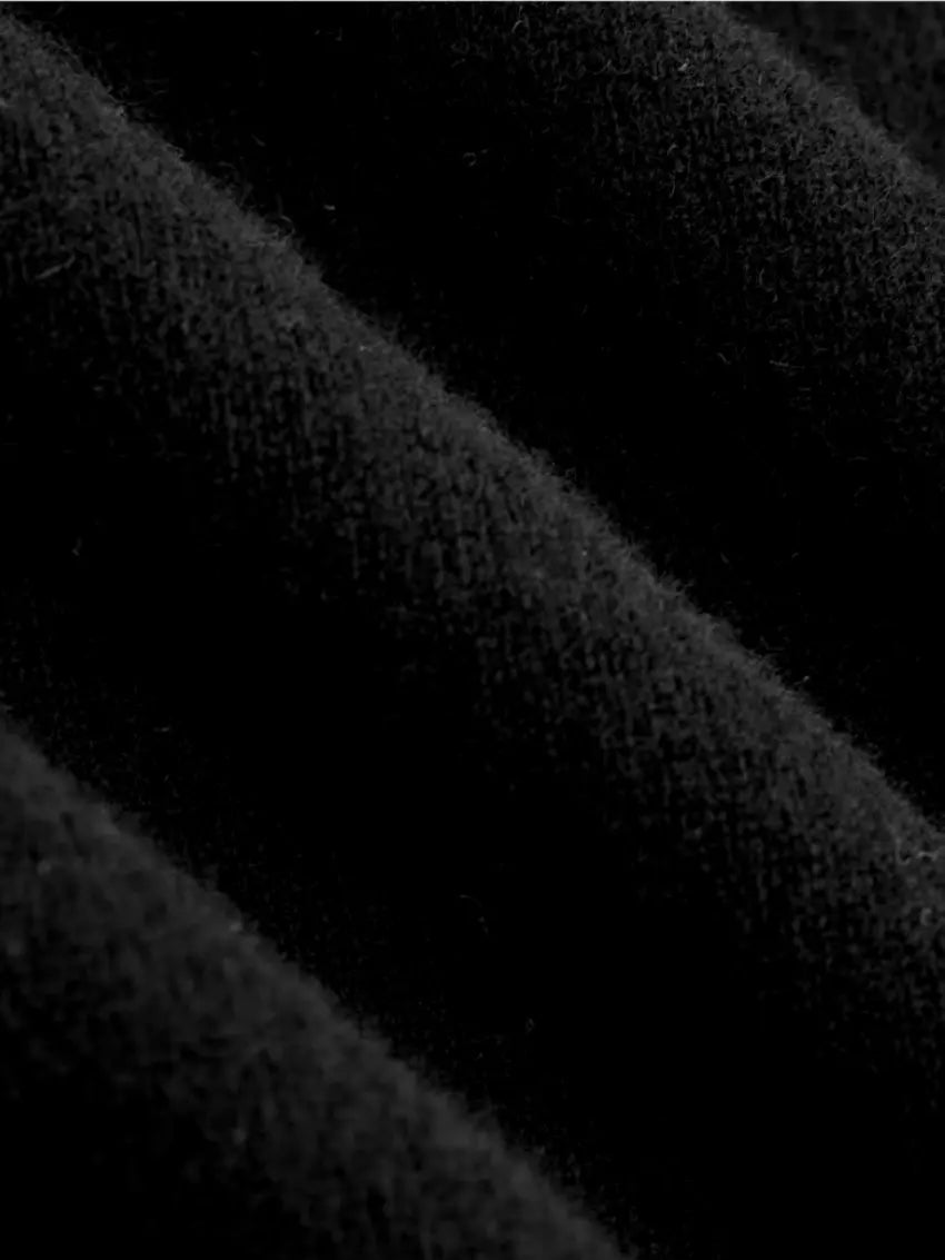 Chic Black Cashwool T-Shirt for Stylish Occasions