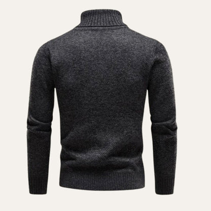 The Highclere Merino Turtleneck for Men