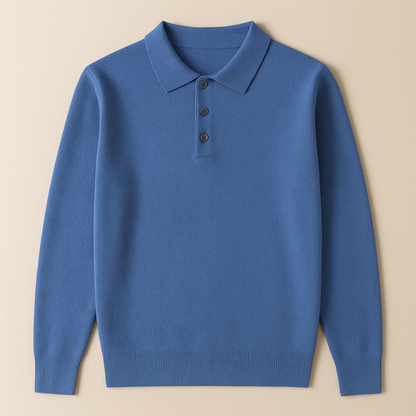 The Beaumont Cashmere Polo Shirt
