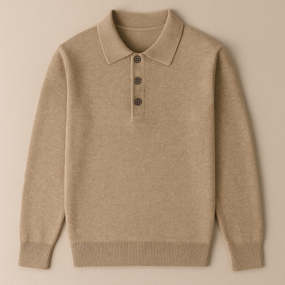 The Beaumont Cashmere Polo Shirt