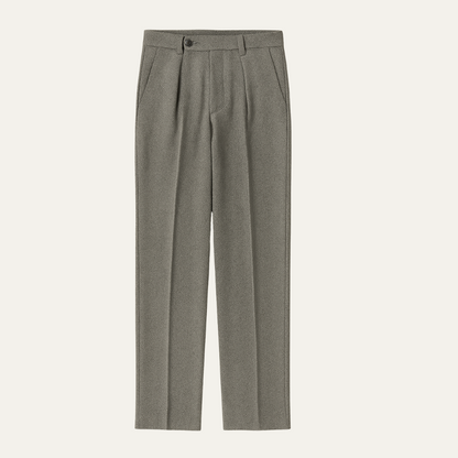 The Fairchild Men's Elegant Tailored High Waist Pleated Pants