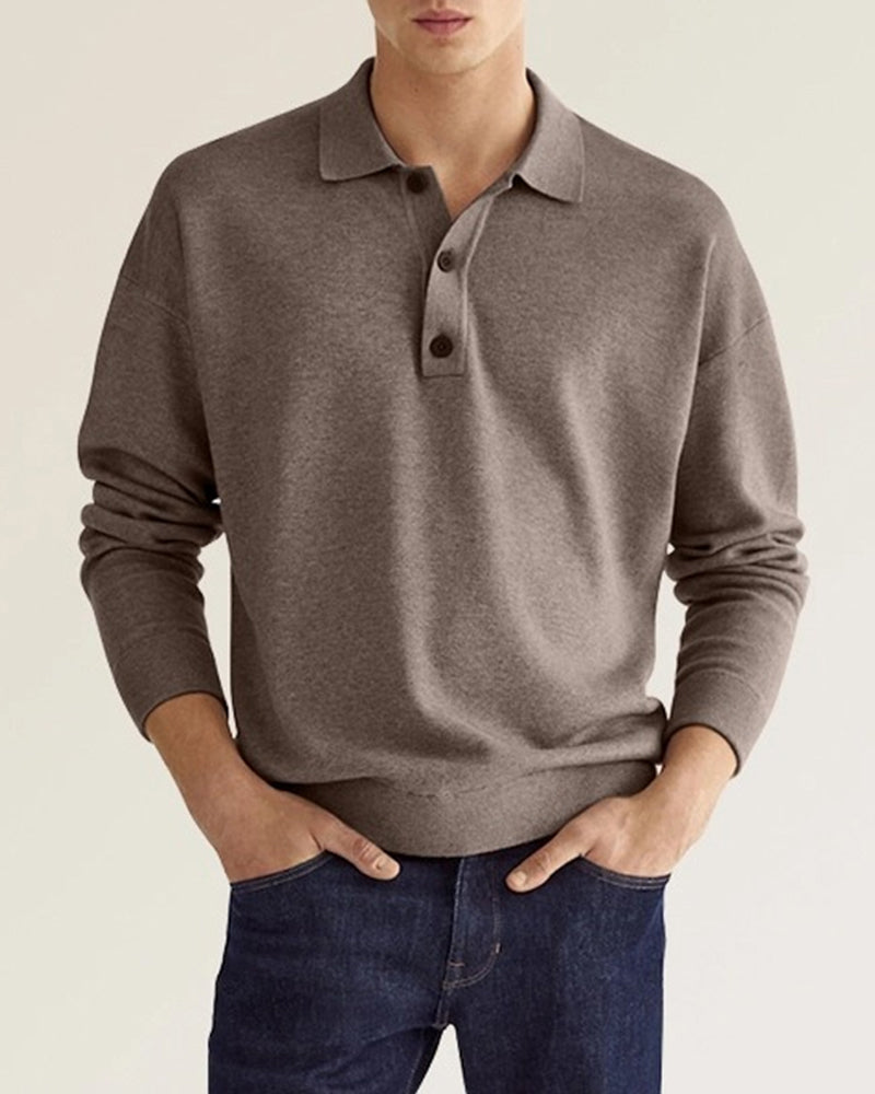 Classic Long Sleeve Polo for Every Occasion