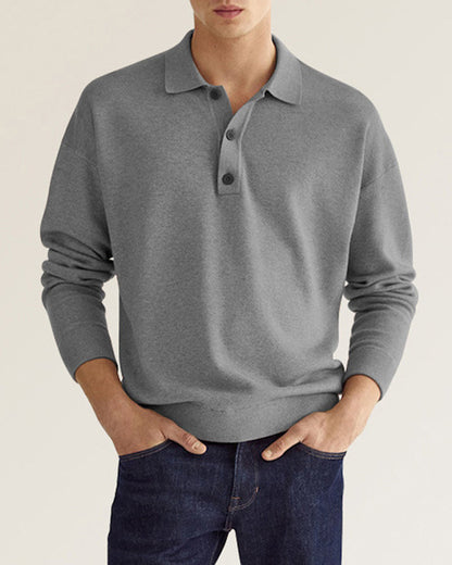 Classic Long Sleeve Polo for Every Occasion