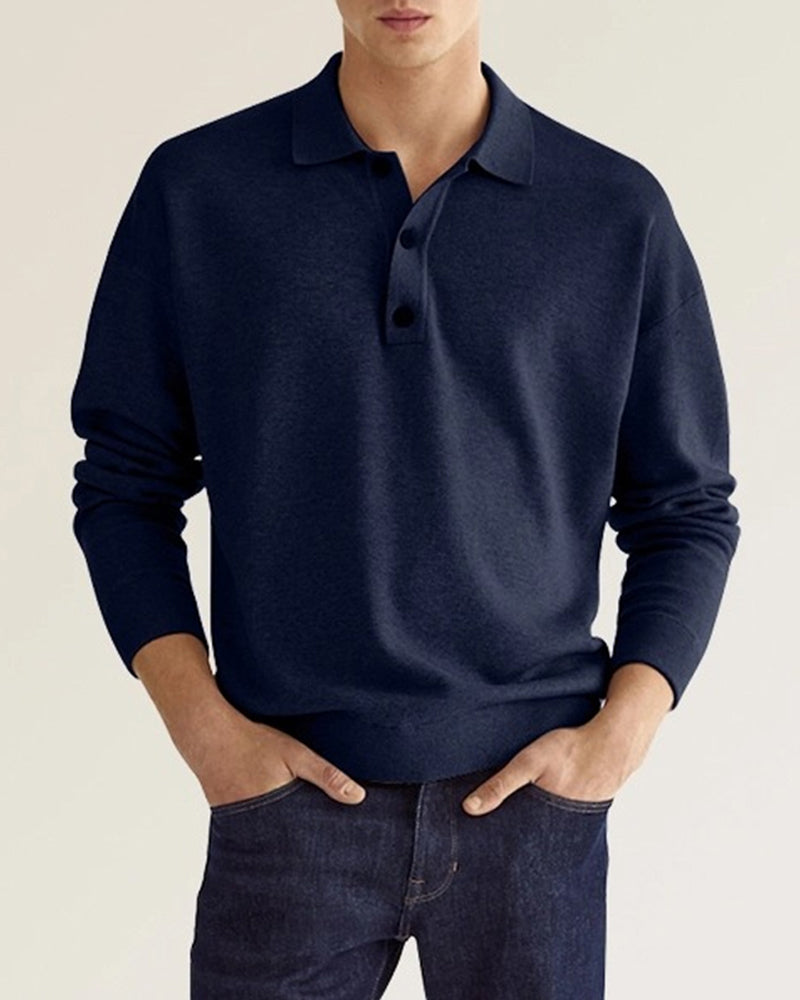 Classic Long Sleeve Polo for Every Occasion