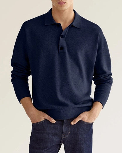 Classic Long Sleeve Polo for Every Occasion