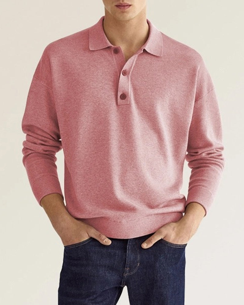 Classic Long Sleeve Polo for Every Occasion
