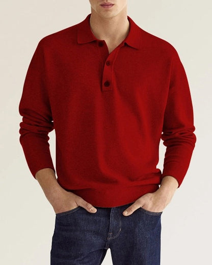Classic Long Sleeve Polo for Every Occasion
