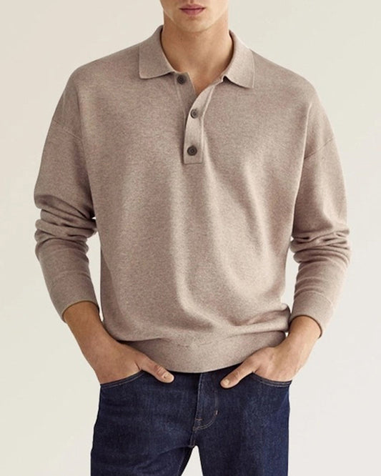 Classic Long Sleeve Polo for Every Occasion
