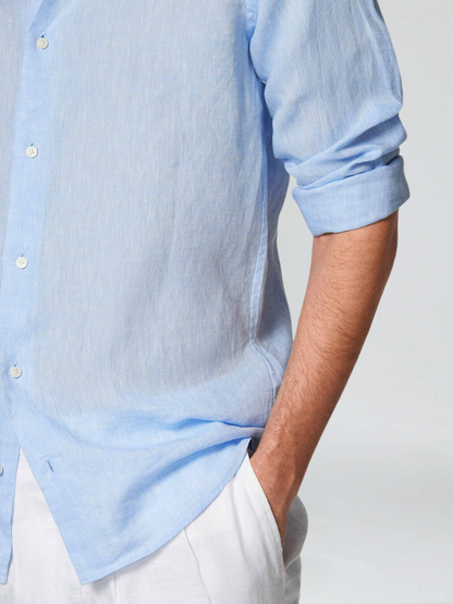 Classic Linen Shirt for Stylish Summer Wear