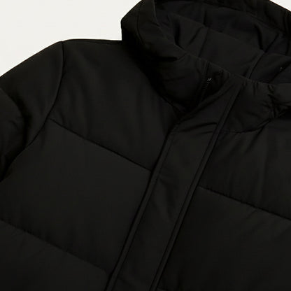 The Hollister Men’s Long Puffer Winter Hooded Coat
