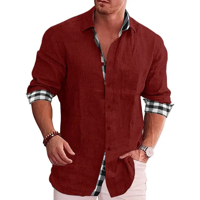 Men's Summer Shirt – Ideal for Casual Outings