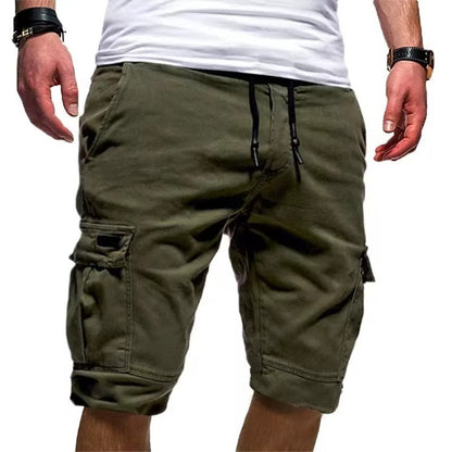 Men's Cargo Shorts with Pockets for Outdoor Activities