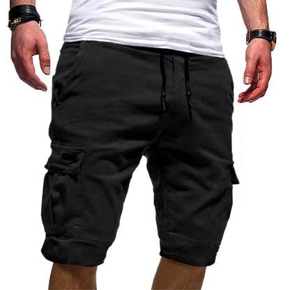 Men's Cargo Shorts with Pockets for Outdoor Activities