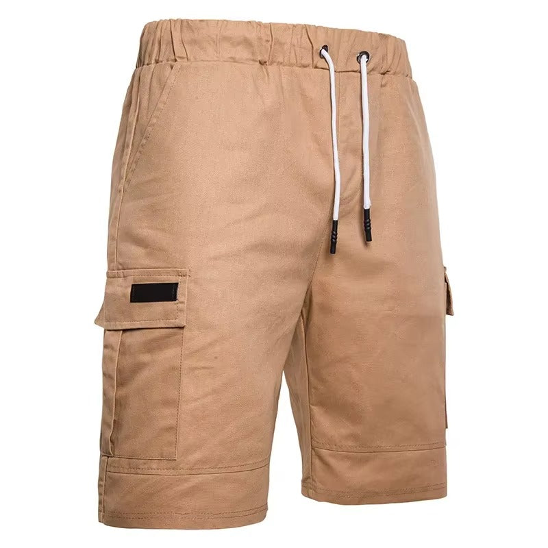 Men's Cargo Shorts with Pockets for Outdoor Activities
