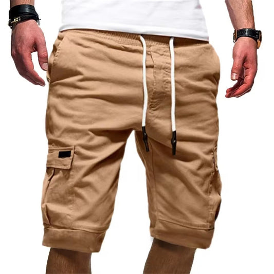 Men's Cargo Shorts with Pockets for Outdoor Activities