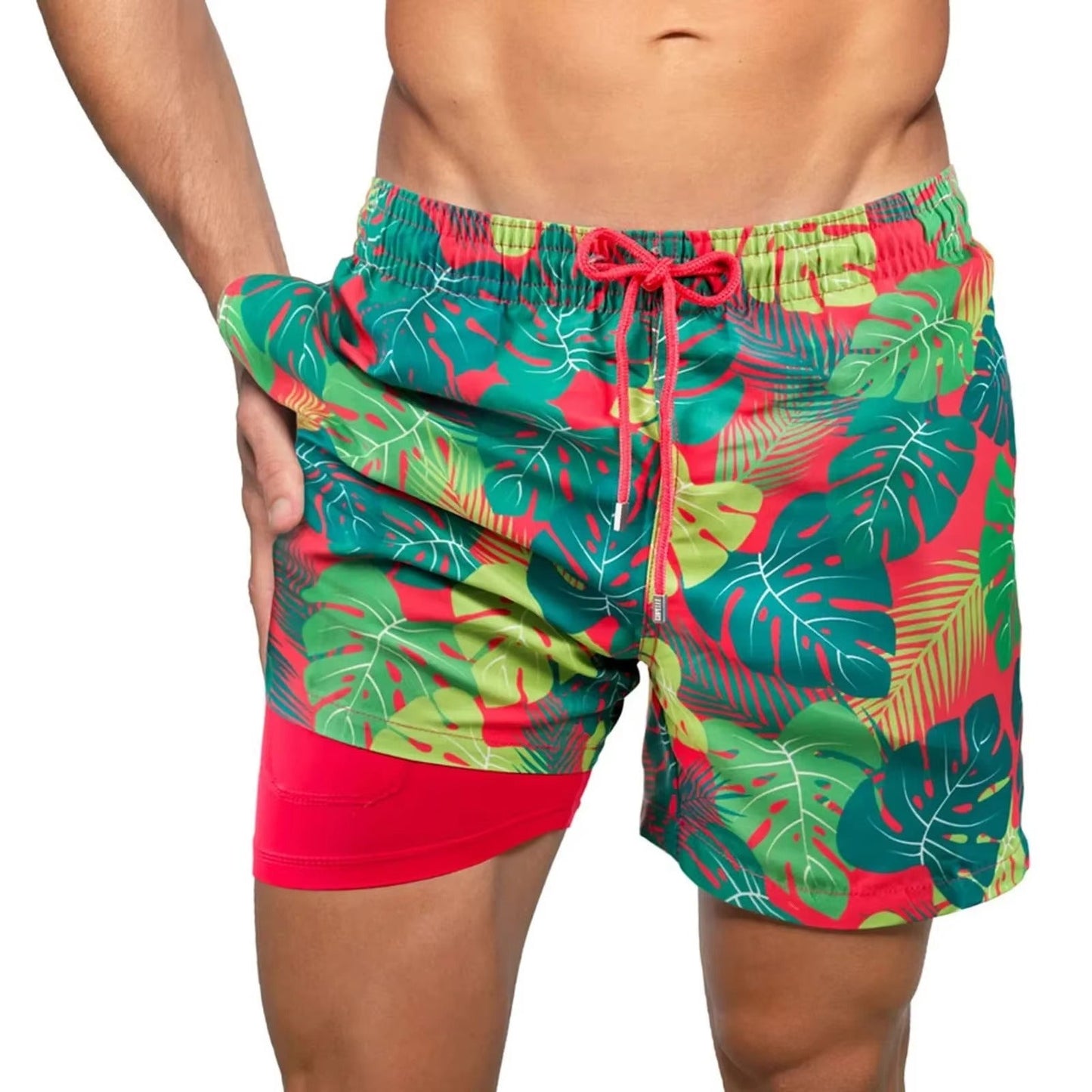 Men's Mesh Lined Swimwear Shorts for Beach Activities