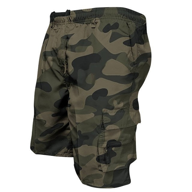 Men’s Multi-Pocket Cargo Shorts for Active Lifestyle