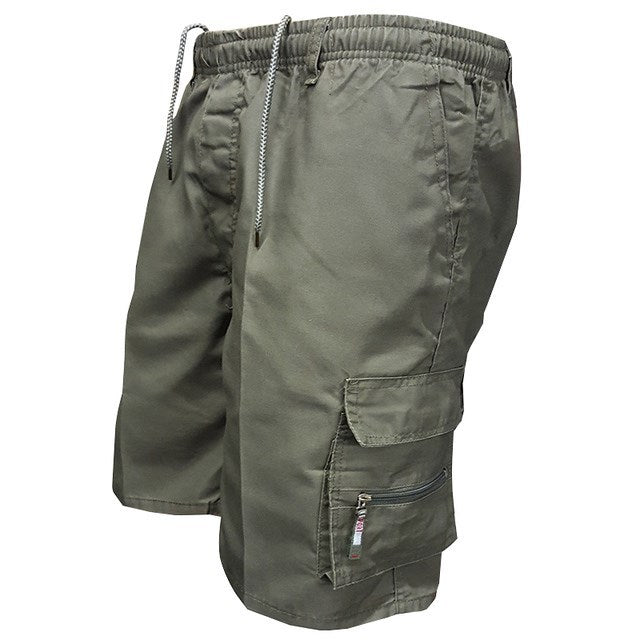 Men’s Multi-Pocket Cargo Shorts for Active Lifestyle