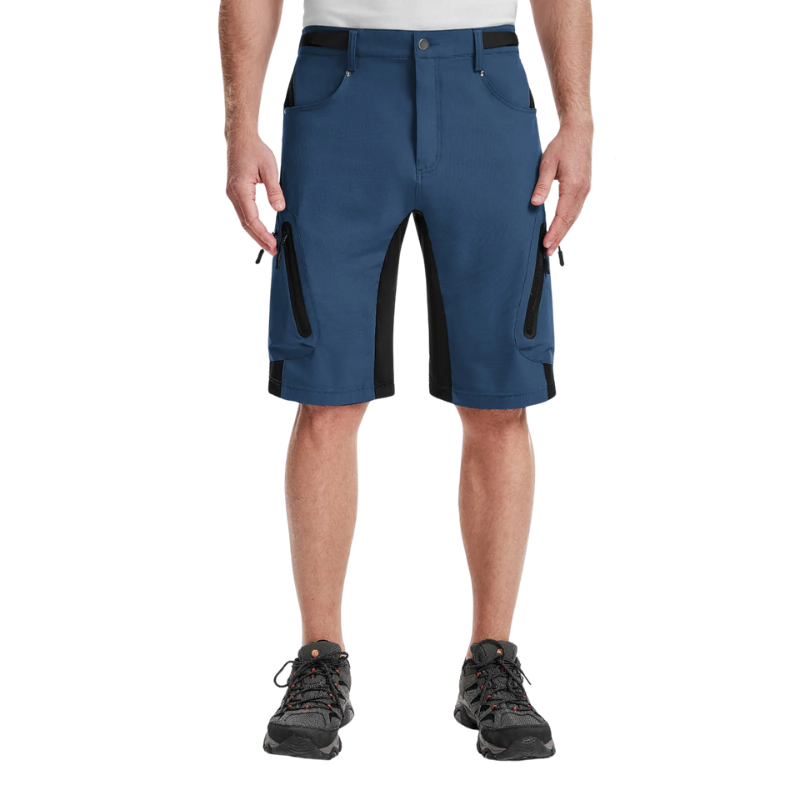 Men’s Outdoor Shorts with Zippered Pockets for Adventure