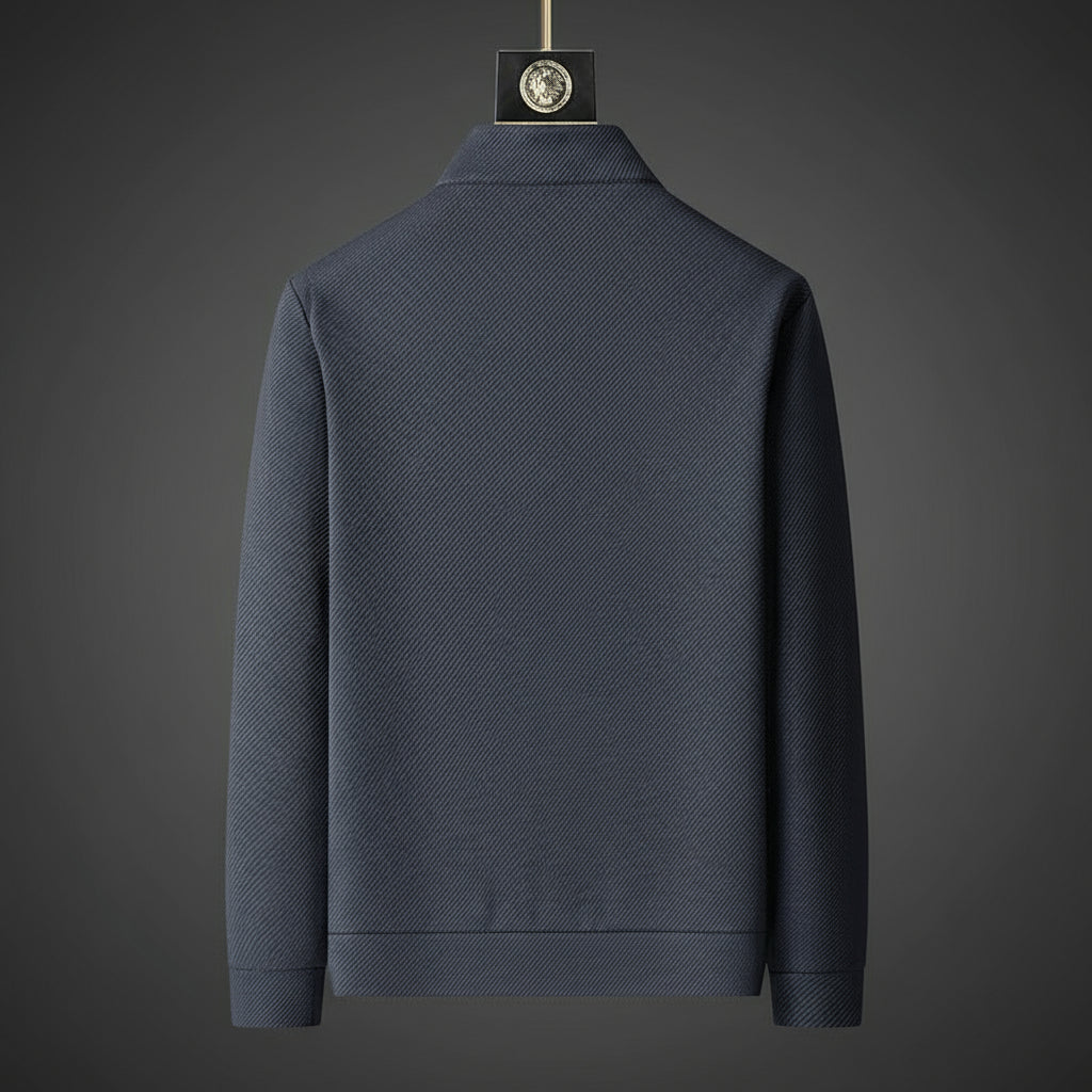 Men's Zip-Up Jacket and Tapered Joggers for Stylish Everyday Wear