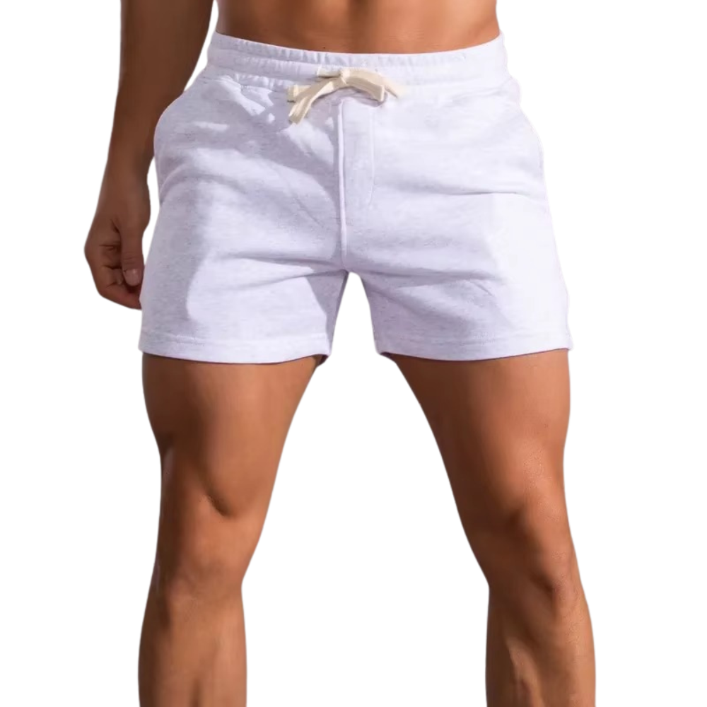 Men's Athletic Slim Fit Sports Shorts with Drawstring