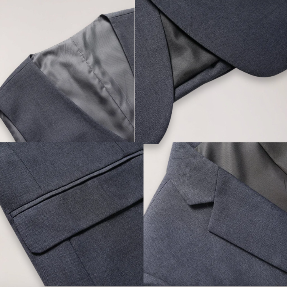 Men’s Two-Piece Formal Suit – Blazer and Trouser Ensemble