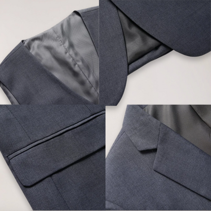 Men’s Two-Piece Formal Suit – Blazer and Trouser Ensemble