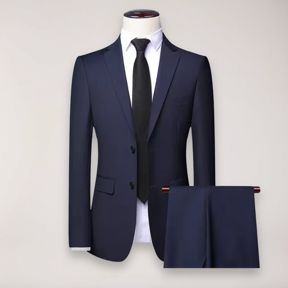 Men’s Two-Piece Formal Suit – Blazer and Trouser Ensemble