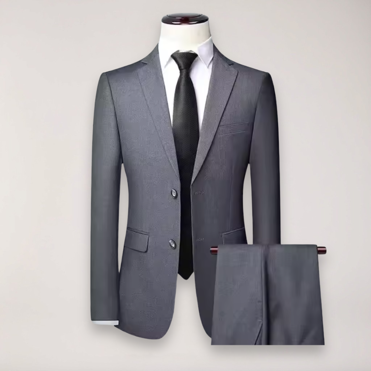 Men’s Two-Piece Formal Suit – Blazer and Trouser Ensemble