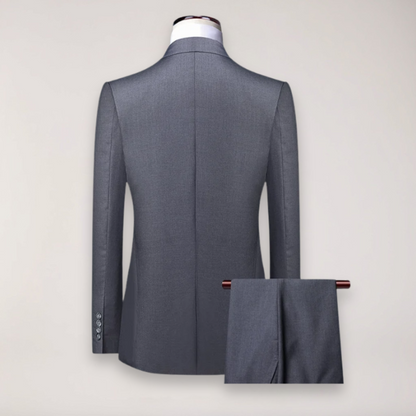 Men’s Two-Piece Formal Suit – Blazer and Trouser Ensemble