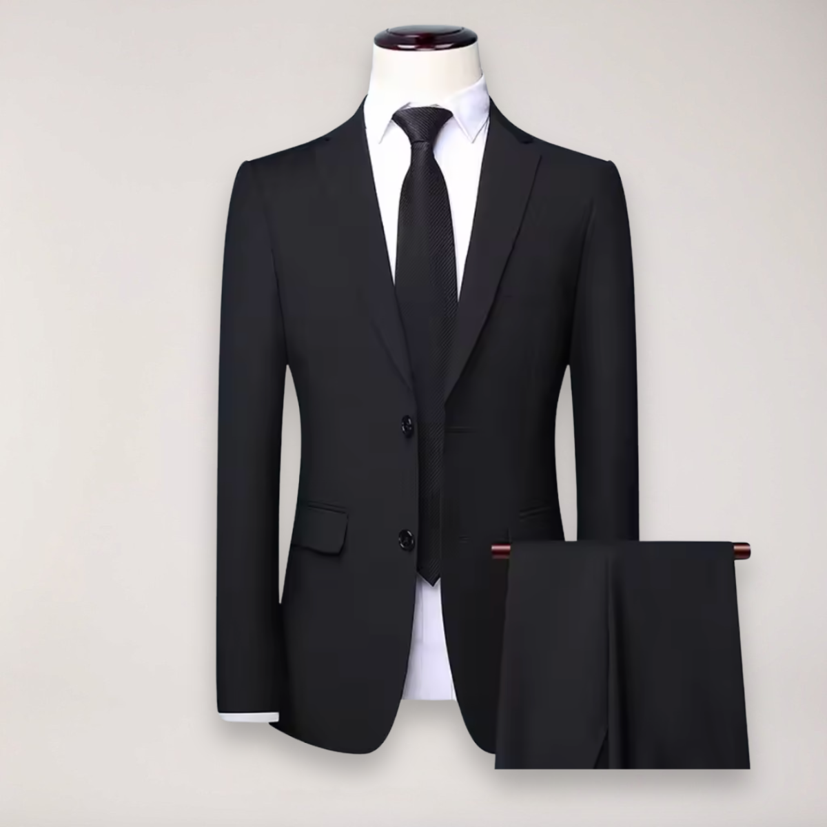 Men’s Two-Piece Formal Suit – Blazer and Trouser Ensemble