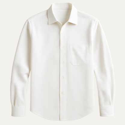 The Savile Row Men’s Italian Dress Shirt - Slim Fit Business Style