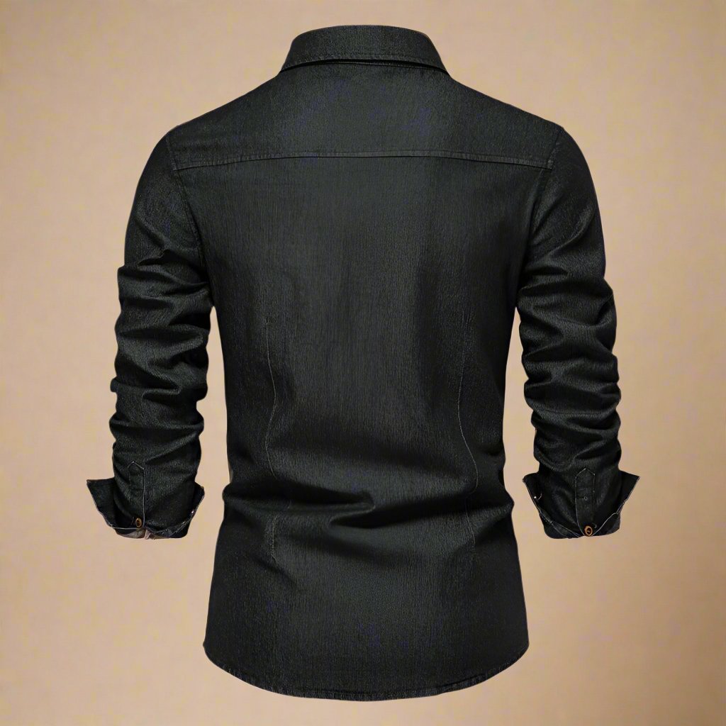 Stylish Long Sleeve Denim Top for Any Occasion