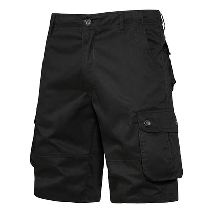 Men's Multi-Pocket Cargo Shorts for Outdoor Adventures