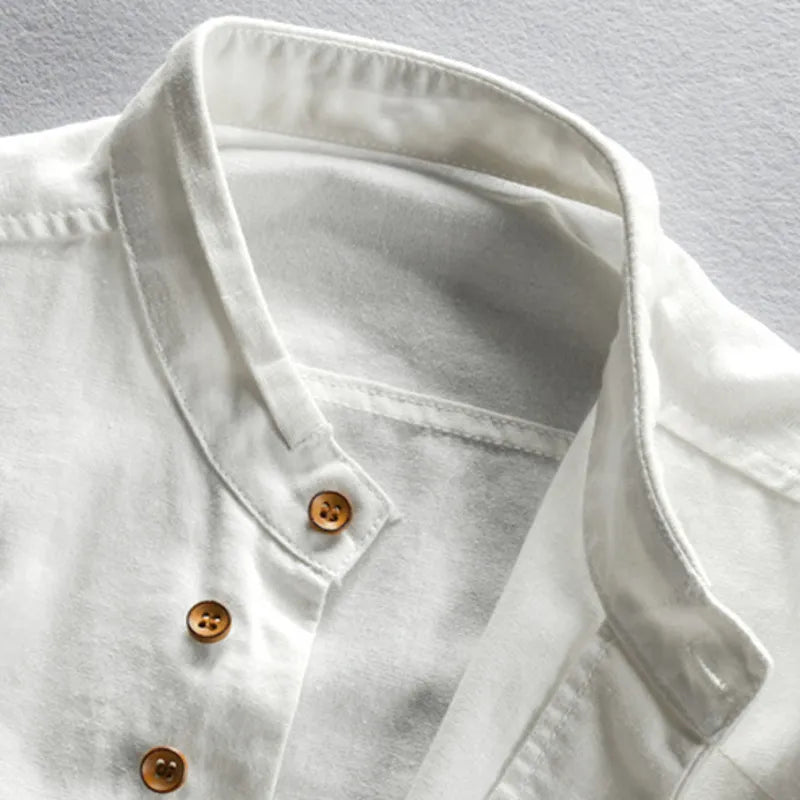 Chic French Collar Slim Fit Shirt for Any Occasion