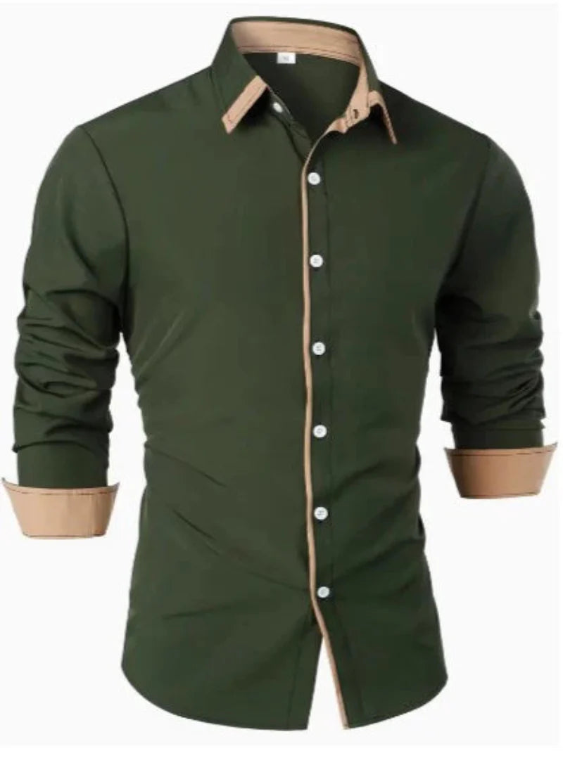 Riccardo Men's Stylish Cotton Shirt for Any Occasion