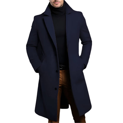The Langley Mid Length Coat for Men