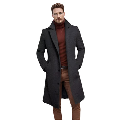 The Langley Mid Length Coat for Men