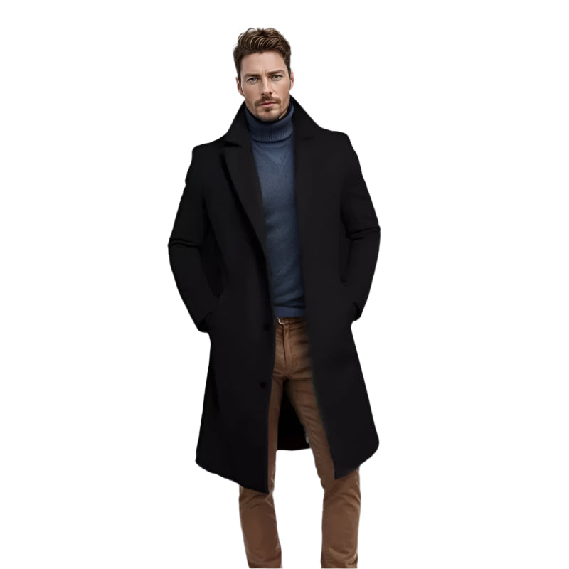 The Langley Mid Length Coat for Men