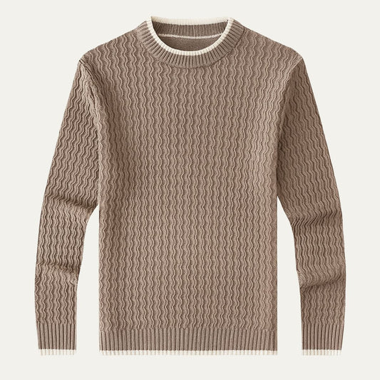 The Ludlow 100% Cashmere Crewneck for Men
